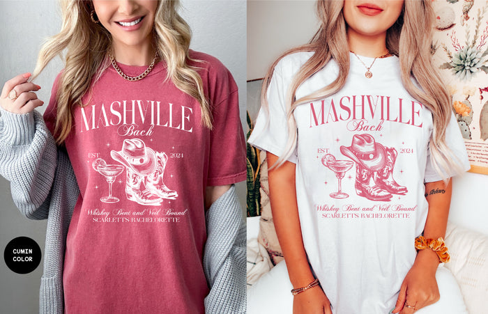 Custom Nashville Bachelorette Party Shirt, Custom Location Bachelorette Shirt,Bachelorette Favors,The Social Club Shirt,Nashville Girls Trip