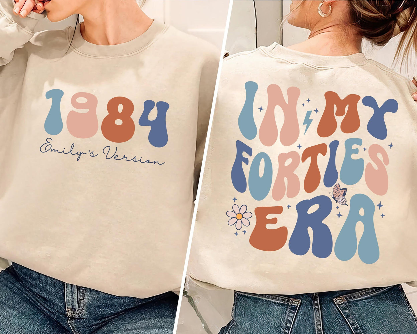 Geansaí Ré Chustaim I Mo Daicheadaí, Léine Breithlá Pearsantaithe, 40ú Breithlá, Léine Breithlá Greannmhar Saincheaptha, Bronntanas Breithlá, Bronntanas dá cuid