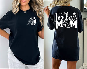 Customized Football Mom Sweatshirt - Your Name Football Shirt - Football Shirt - Game Day Shirt - Football Season Shirt - Football Mom tee