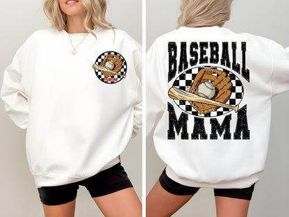 Custom Baseball Mom Sweatshirt, Baseball Shirt, Custom Sweatshirt, Gift for Mom, Baseball Gift, Custom Gift, Baseball Mom Hoodie