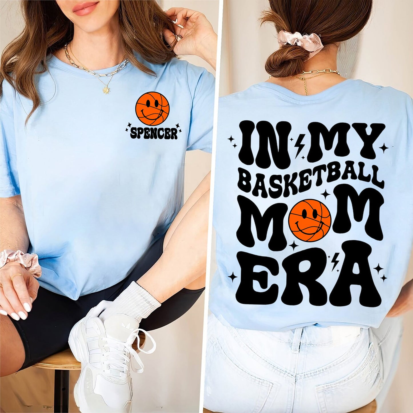 Custom Baseball Mom Sweatshirt, In My Baseball Mom Era Shirt, Game Day Hoodie, Sport Mom Shirt,Baseball Lover Shirt, Baseball Mom sweatshirt