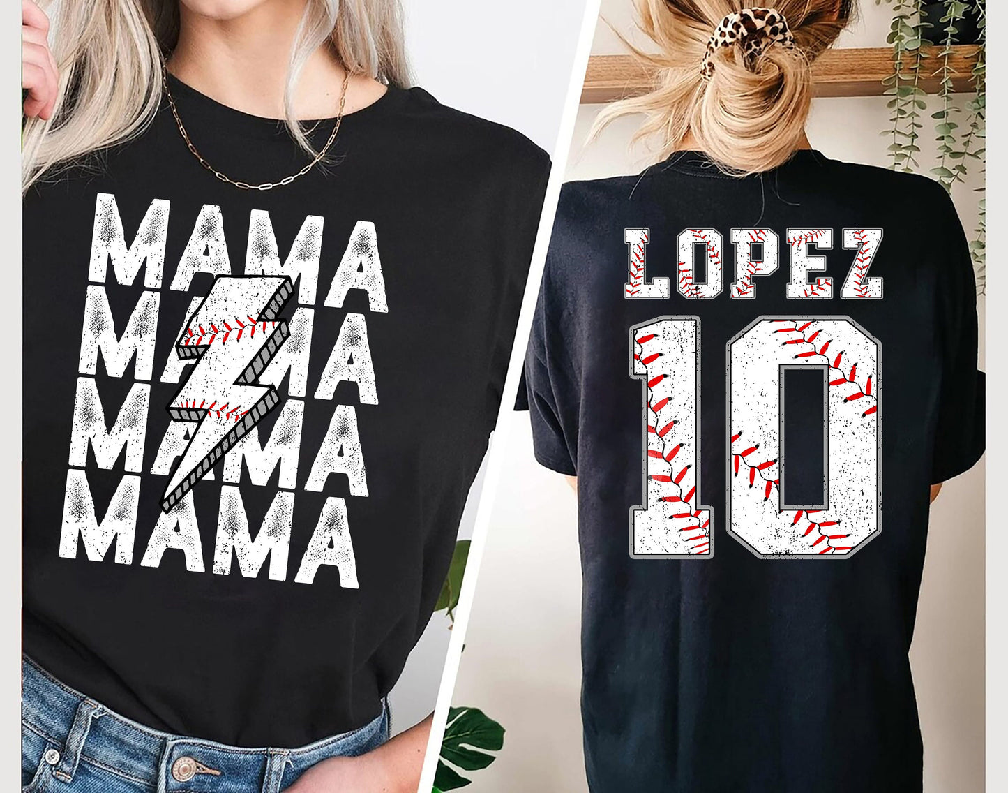 Custom Baseball Mom Shirt, custom In My Baseball Mom Era Shirt, Baseball Numbers Tshirt, Baseball Lover Shirt, Baseball Mom Tee