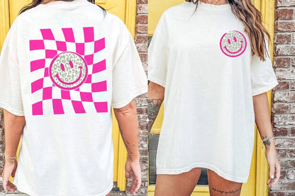 Geansaí Smile Táiplise, geansaí Aghaidh Smiley, Bolt Tintreach, Focail Ar Cúil Geansaí, Léine Spraoi Múinteora, Léine Aeistéitiúil, aoibh gháire greannmhar