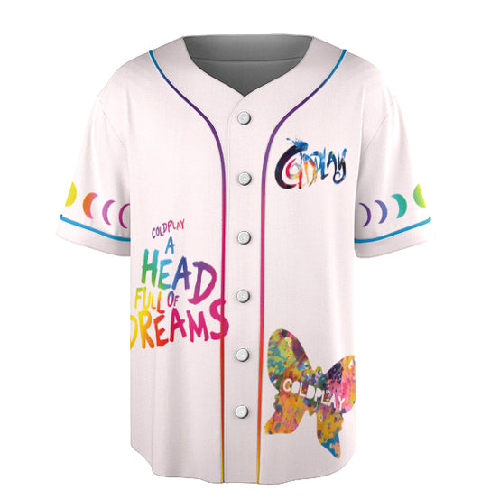 Coldplay Tour 2025 Baseball Jersey, Vintage Coldplay Concert Jersey1