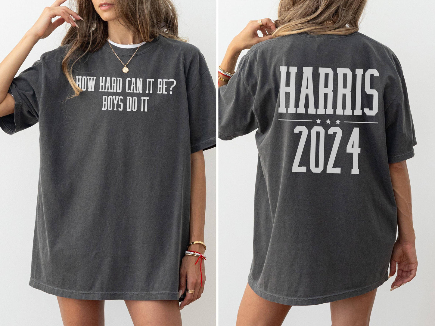Comfort Colors How Hard Can it Be, Madam President Shirt, Harris 2024 Shirt, Biden Out