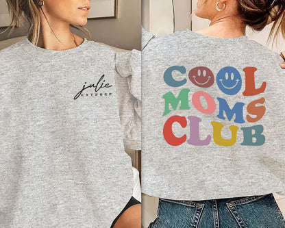 Cool Moms Club Sweatshirt, Cool Mom Sweatshirt, Cool Mom Club, Mama Sweatshirt, Mom Sweatshirt, Mama Shirt, New Mom Gift, Mom Birthday Gift
