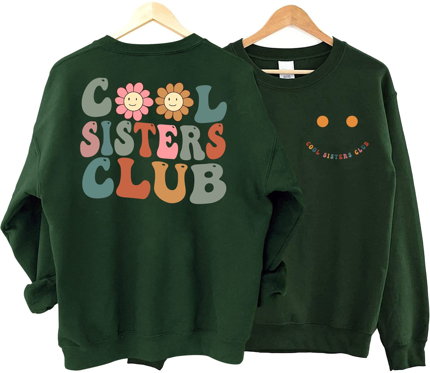 Cool Sisters Club Sweatshirt, Sister Sweatshirt, sis Gift, Sister Birthday Gift, Sister Gifts, Sister Sweatshirt sister day gift