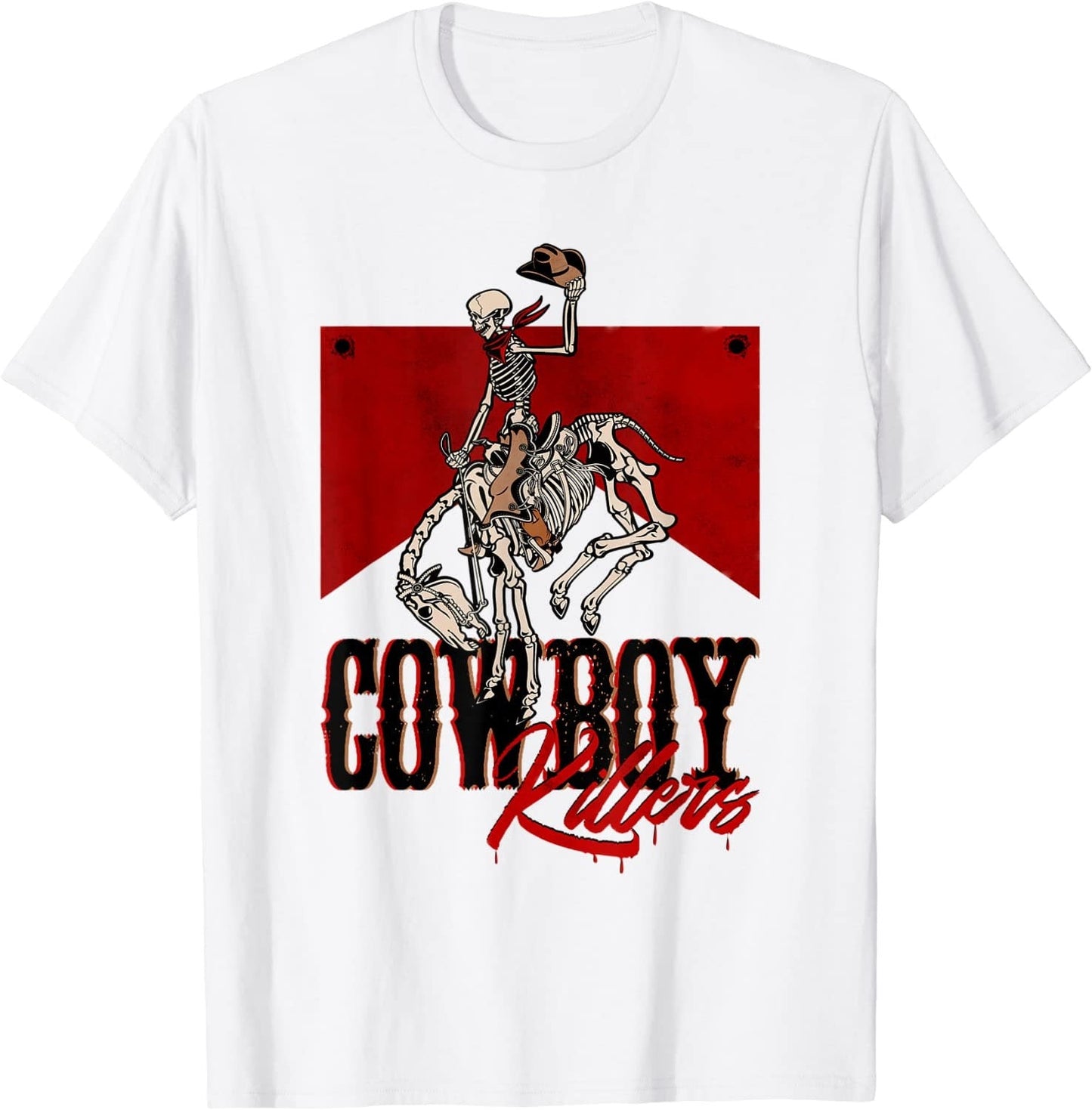 Léine Killer Cowboy, Léine Tíre, Léine an Iarthair, Léine an Deiscirt, Cailín na Tuaithe, Vintage Tee, Léine Boho, Léine Retro, Léine Bó, barr y2k