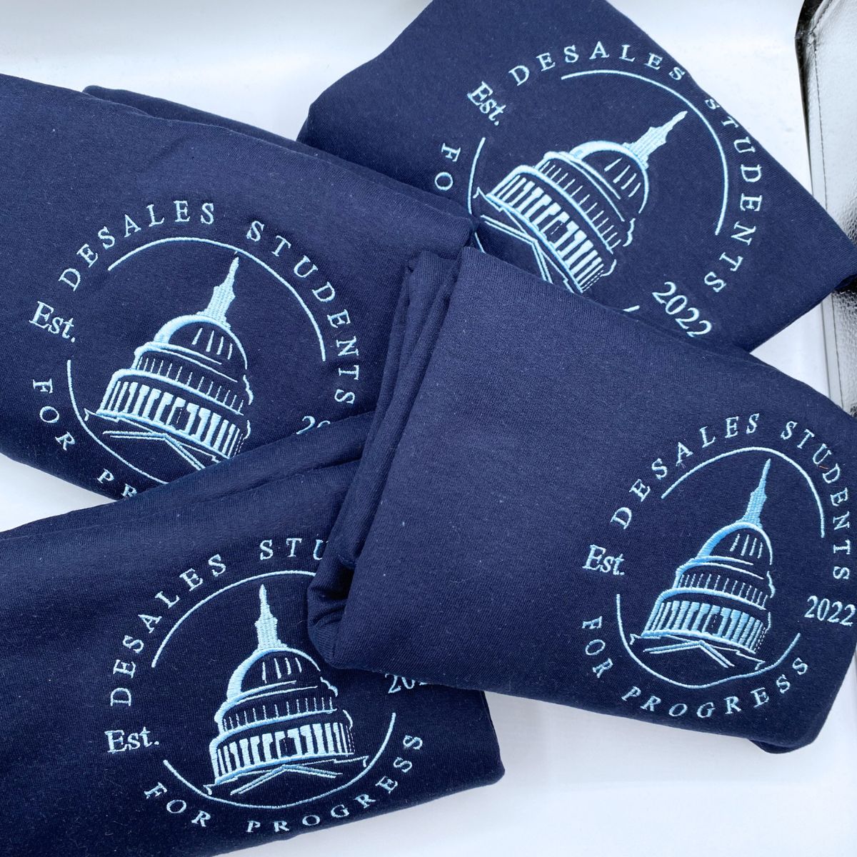 Custom Embroidered Business Company Logo T-Shirt