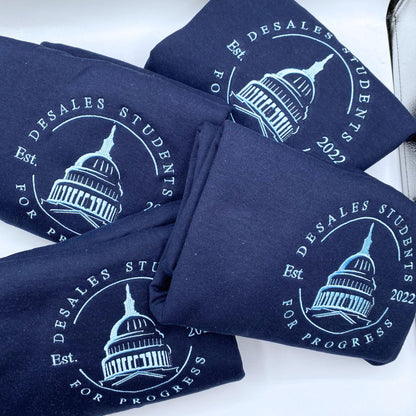 Custom Embroidered Business Company Logo T-Shirt