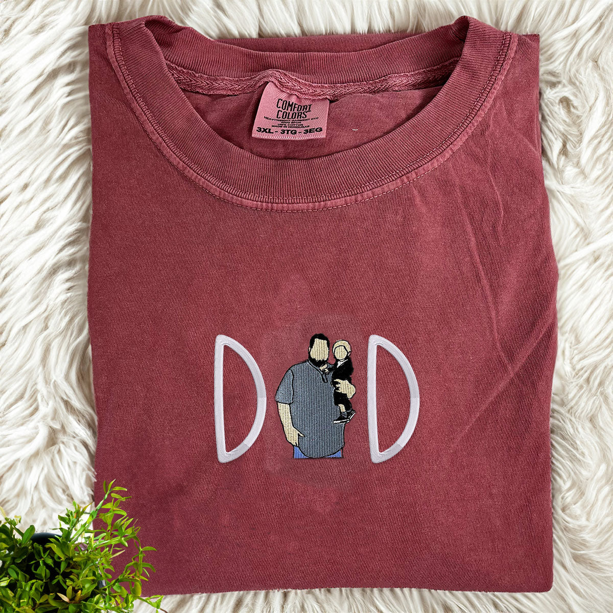 Custom Embroidered Daddy Shirt