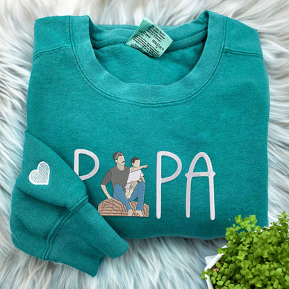 Custom Embroidered Daddy Shirt