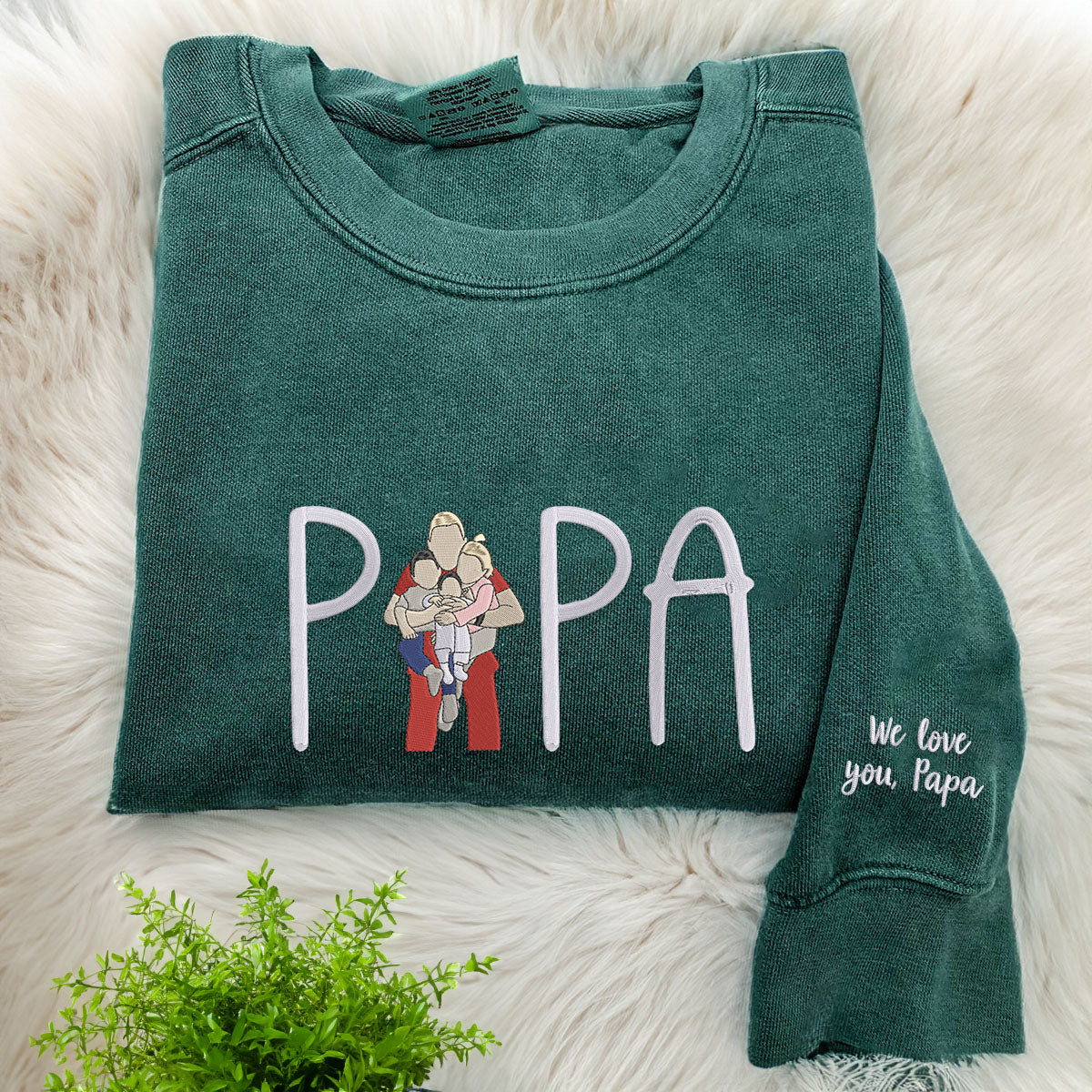 Custom Embroidered Daddy Shirt