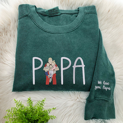 Custom Embroidered Daddy Shirt