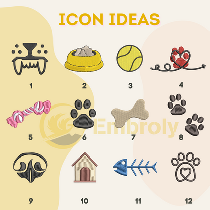 Custom Boxer Dog Dad Embroidered Apron, Personalized Apron with Dog Name, Best Gifts For Boxer Lovers