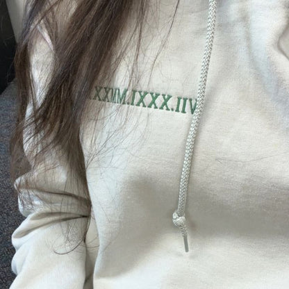 Custom Embroidered Year Sweatshirt