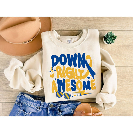 Down Syndrome Awareness T-Shirt, Down Syndrome Shirt, Inspirational Shirt, Down Syndrome Month Sweatshirt, Gift for Her, Gift for Him