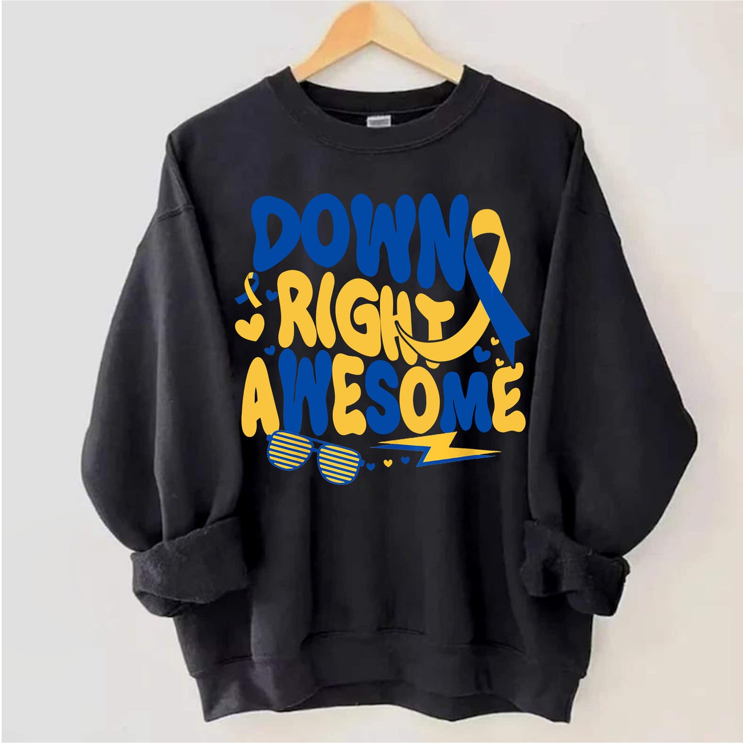 T-Léinte Feasachta ar Shiondróm Down, Léine Siondróm Down, Léine Inspioráideach, Geansaí Míosa Siondróm Down, Bronntanas dá cuid, Bronntanas dó