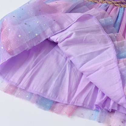 Summer Kids Dresses For Girls Sleeveless Party Princess Dress Toddler Birthday Girls Vestidos Children Tutu Dress Clothes