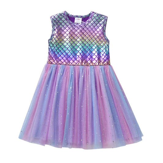 Summer Kids Dresses For Girls Sleeveless Party Princess Dress Toddler Birthday Girls Vestidos Children Tutu Dress Clothes