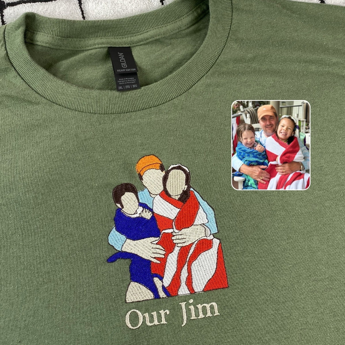 Cute Valentines Day Sweatshirt or Hoodie with Roman Numerals, Custom Embroidered Gift Ideas For Couples