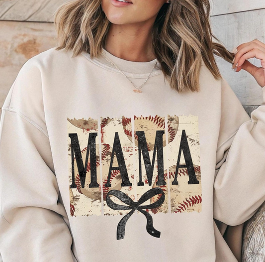 Baseball Mama Shirt, Vintage Baseball Mom Sweatshirt
