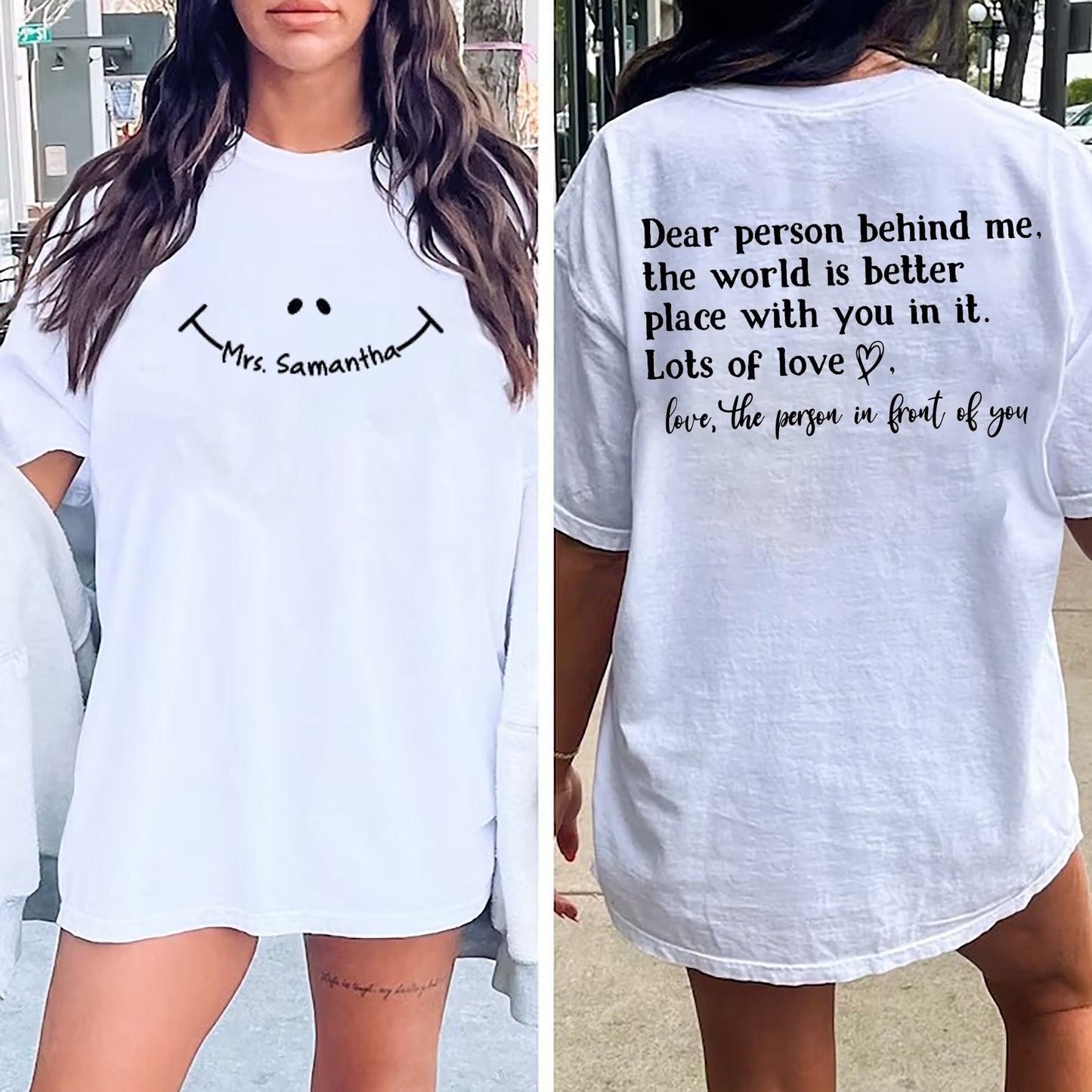 Dear Person Behind Me Sweatshirt, Aesthetic Sweatshirt, Person Behind Me Sweatshirt, Aesthetic Be Kind Sweatshirt, Mental Health Sweatshirt