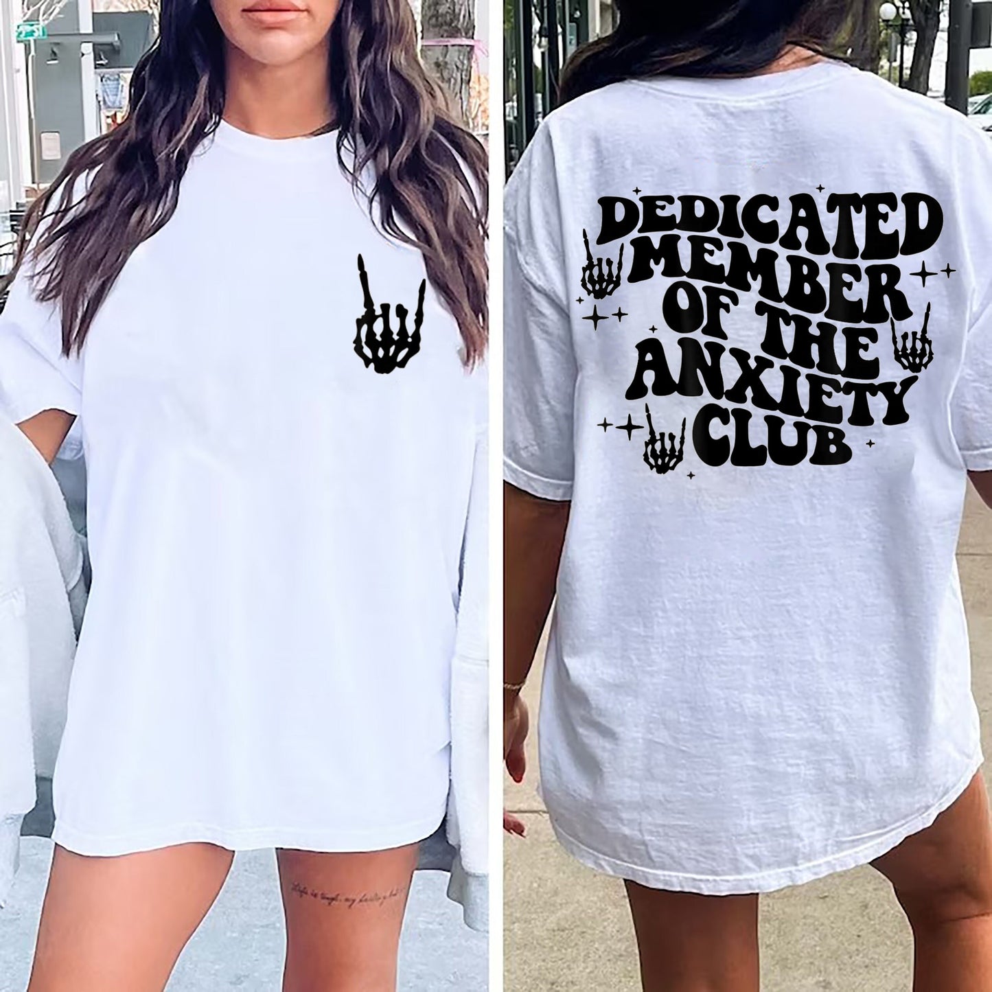 Dedicated Member Of The Anxiety Club Shirt, Anxiety Shirt, Anxiety Sweatshirt, Fueled by Anxiety, Trendy Anxiety,Birthday Gifts,Gift for Her