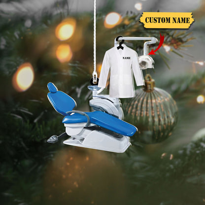 Ornáid Nollag Aicrileach Fiaclóir, Ornáid Nollag Saincheaptha, Ornáid Nollag, Ornáid Mar Bhronntanas