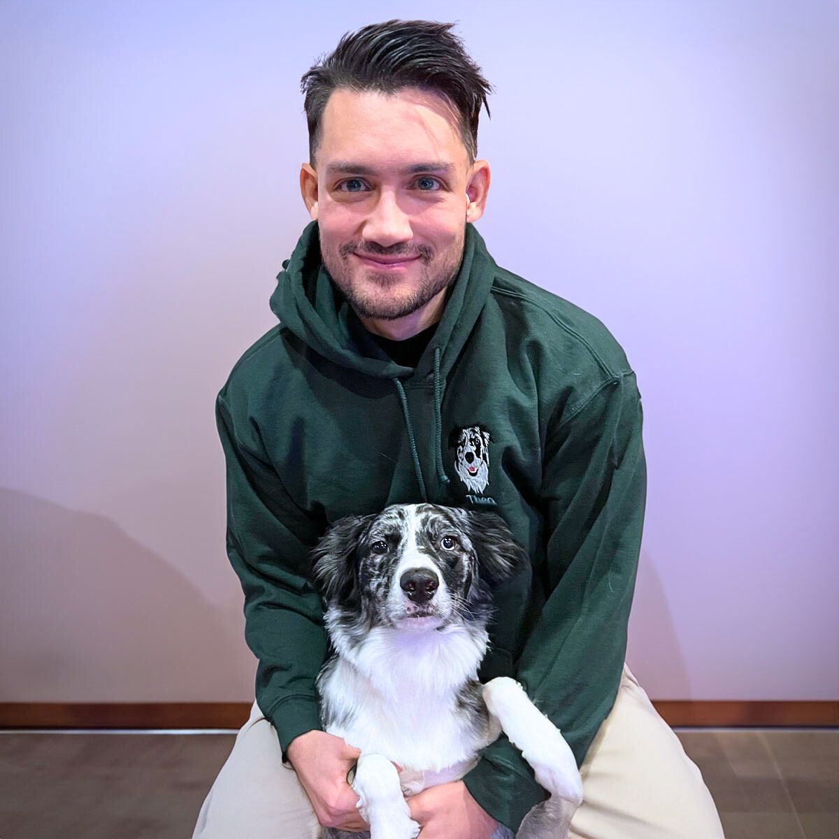 Geansaí Bróidnéireachta Cat Dubh nó Hoodie, Bronntanas Cat Dubh