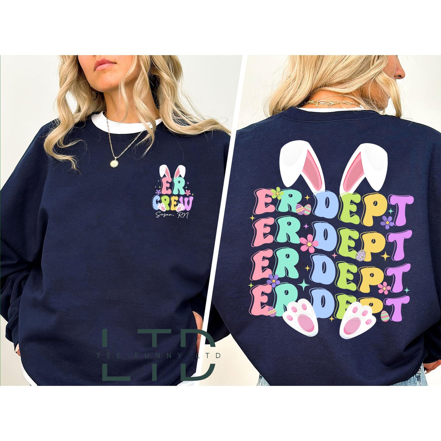 Léine Roinn Éigeandála na Cásca, Léine Cásca Altra ER, Léine Altraí Seomra Éigeandála, Léine Altraí na Cásca de chuid na Roinne Er, Bronntanas Cásca don Altra