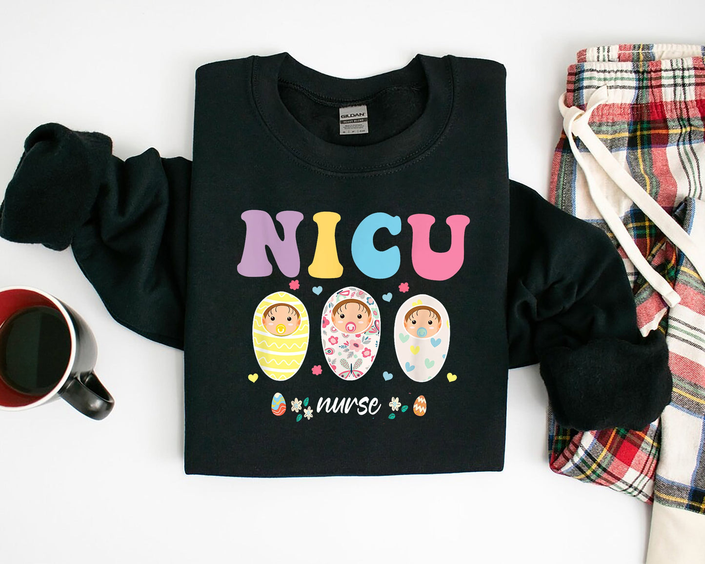 Easter Bunny sweatshirt, NICU Nurse Shirt, Easter Nurse Shirt, Easter Shirt, Cute Easter, Nurse Gift, Nurse Shirt Women, Easter Nicu Crew