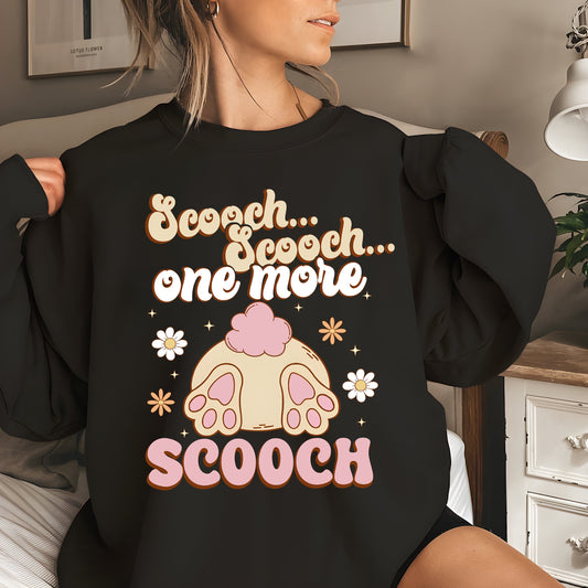 Easter Gynecologist Shirt,OBGYN Nurse Scooch Scooch Comfort Colors Sweatshirt,Easter Gift for Labor and Delivery Nurse,Scooch One more