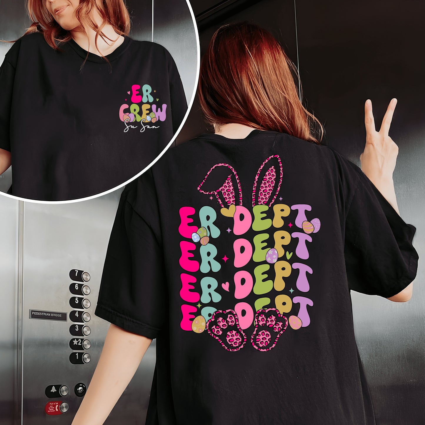 Easter Emergency Department Sweatshirt, Er Dept Easter Nurse Shirt, ER Nurse Easter Shirt, Easter Gift For Nurse, Emergency Room Nurse Shirt