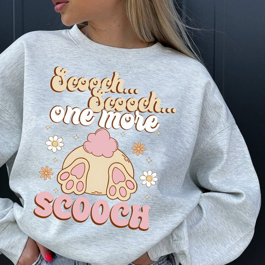 Easter Gynecologist Shirt,OBGYN Nurse Scooch Scooch Comfort Colors Sweatshirt,Easter Gift for Labor and Delivery Nurse,Scooch One more