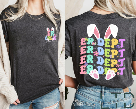 Léine Roinn Éigeandála na Cásca, Léine Cásca Altra ER, Léine Altraí Seomra Éigeandála, Léine Altraí na Cásca de chuid na Roinne Er, Bronntanas Cásca don Altra