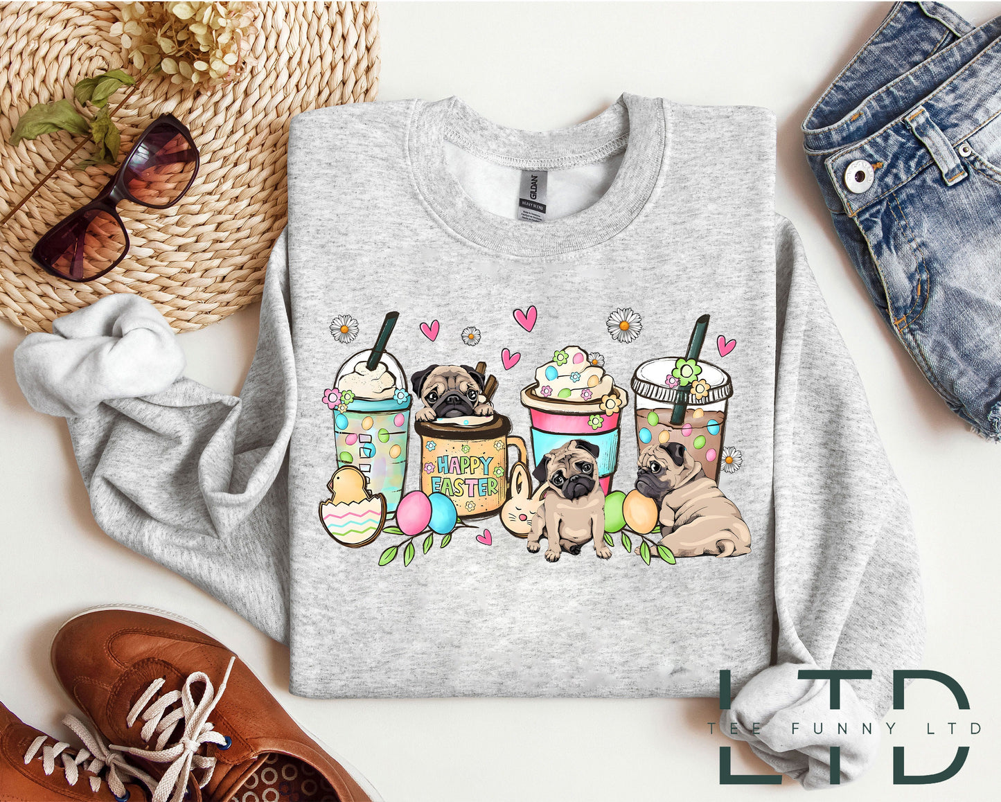 Léine Cupáin Madraí Cásca, Léine Lover Madraí, Bronntanas Gleoite do Leannán Madra, Léine Cásca na mBan, Léine Mam Madraí, Bronntanas Madraí Cásca, Tí Grafach Cásca