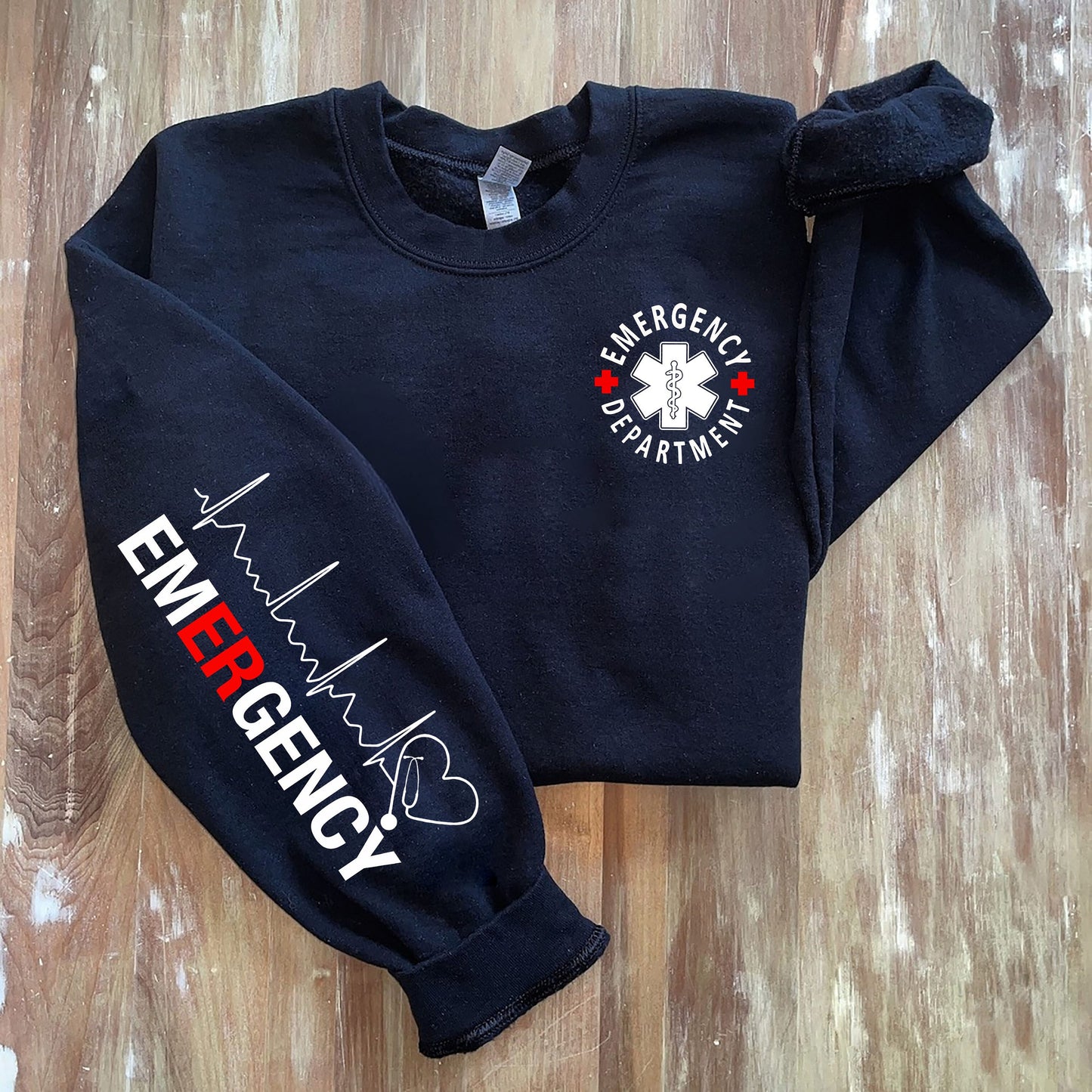 Roinn Éigeandála Sweatshirt Altra Éigeandála Leigheas Éigeandála Seomra Éigeandála Altra Geansaí Éigeandála Léine Éigeandála Bronntanas ER éigeandála