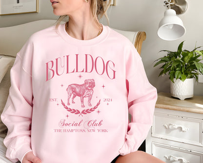 English Bulldog social club Sweatshirt, English Bulldog Hoodie, English Bulldog, English Bulldog mom, English Bulldog gift, Bulldog Shirt