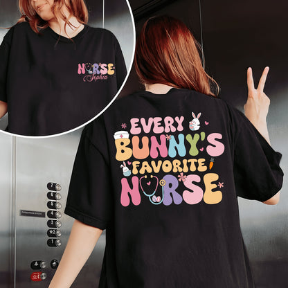 Every Bunny's Favorite Nurse Sweatshirt, Easter Nurse Shirt, Easter Gift For Nurse, Cute Easter Bunny,Nurse Easter Gift,Nursing School Shirt
