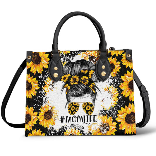 Momlife Sunflower Leather Bag