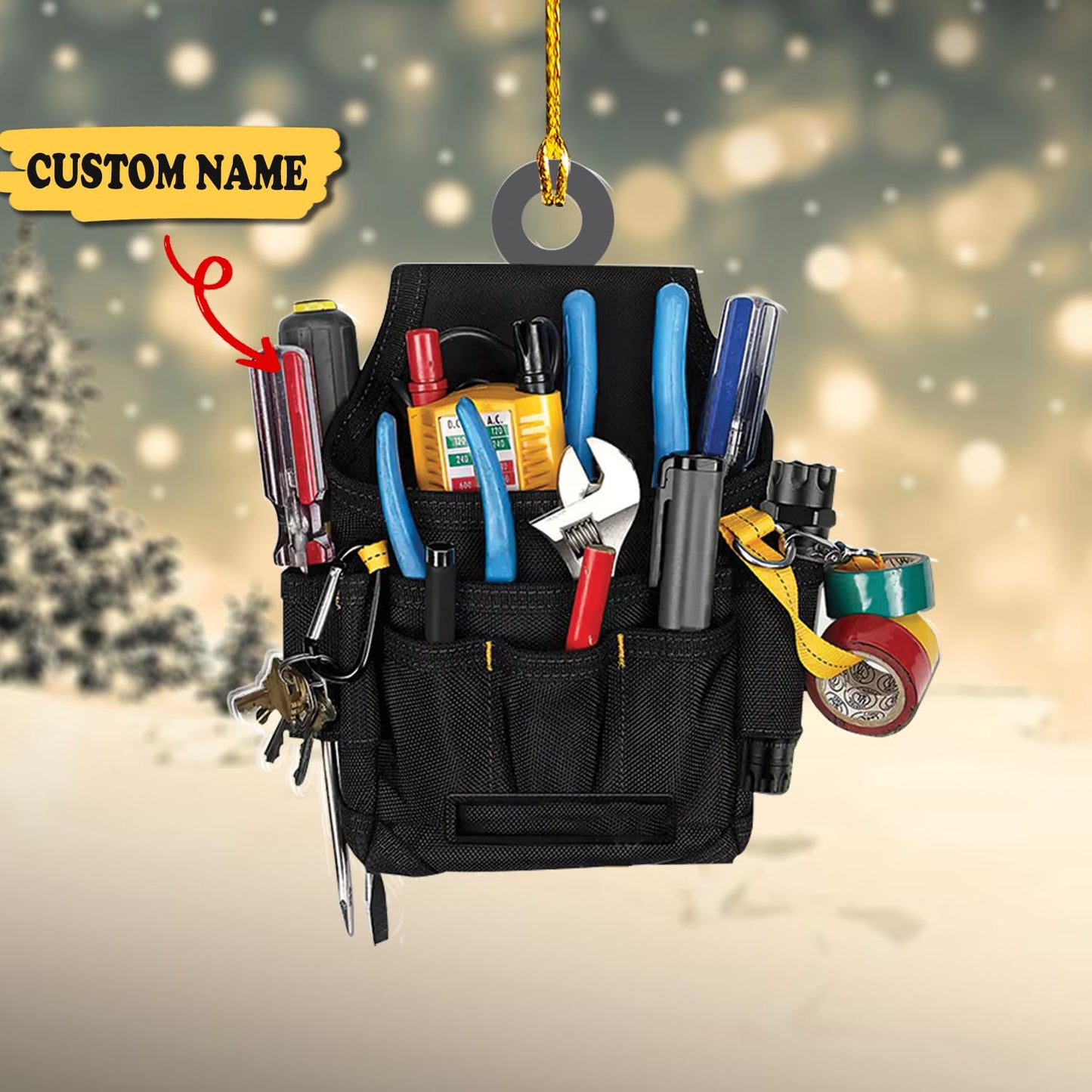 Leictreoir - CSO Don Leictreoir - Ornáid Mhúnlaithe Saincheaptha, maisiúchán Nollag, bronntanas Nollag