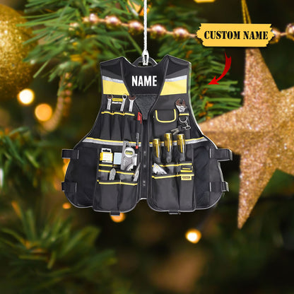 Leictreoir Ainm Saincheaptha Leictreach - Ornáid Múnlaithe Saincheaptha, Ornáid Nollag Saincheaptha, Ornáid Nollag, Ornáid Do Bhronntanais