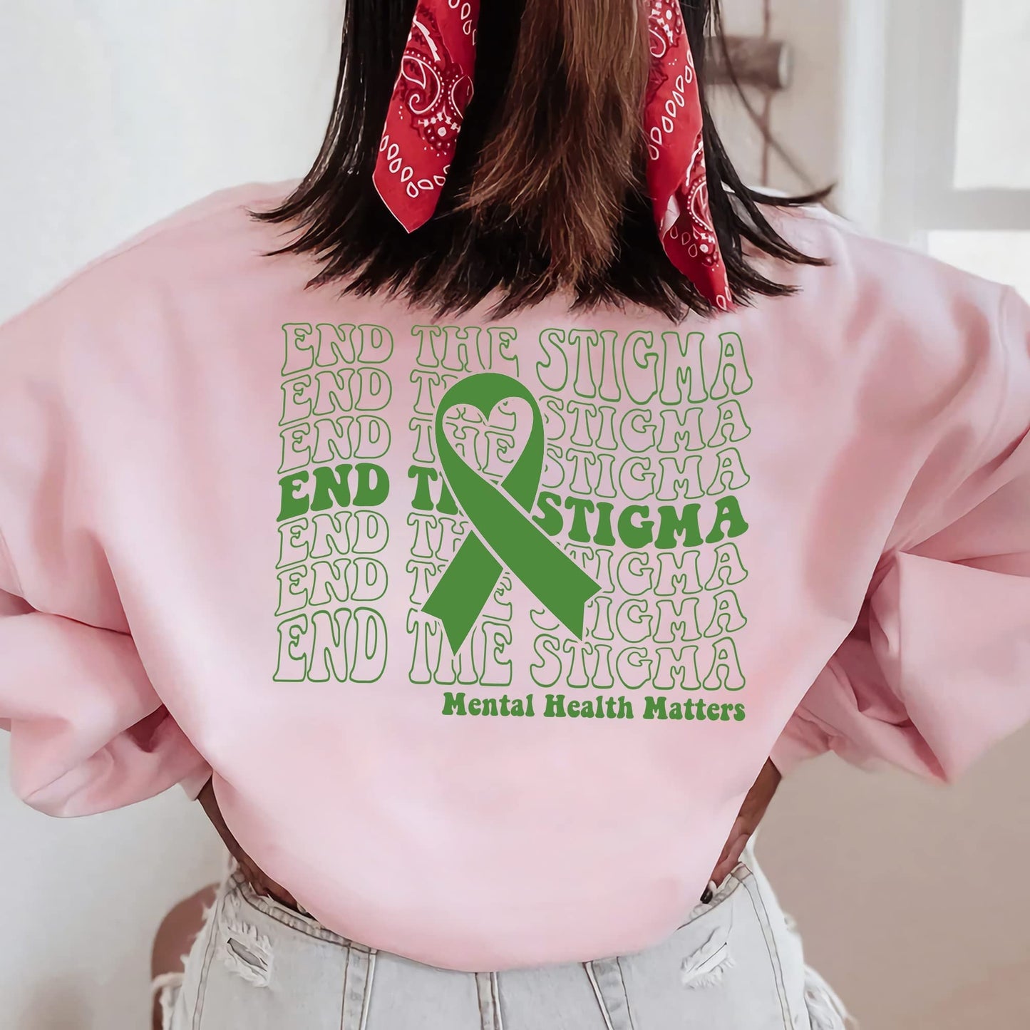 End The Stigma Sweatshirt, Mental Health Matters Sweatshirt, Mental Health Hoodie, Mental Health Awareness Sweatshirt, Positive Hoodie