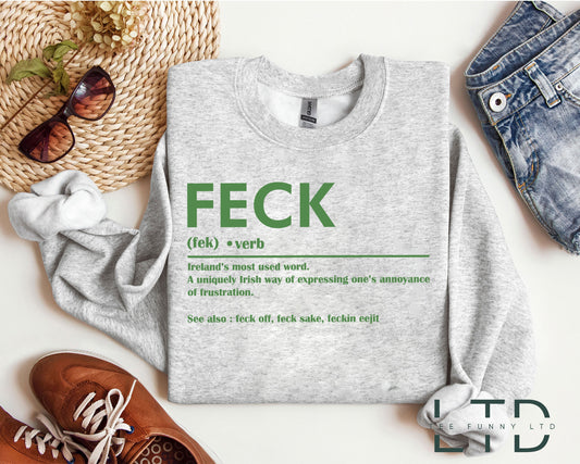 Léine Gaelach Feic, Léine Lá Fhéile Pádraig, T-Léinte Irish Sayings, Sweatshirt Shamrock, Tléine Phádraig Uiscedhath , Léine Gaelach Seamair Duille
