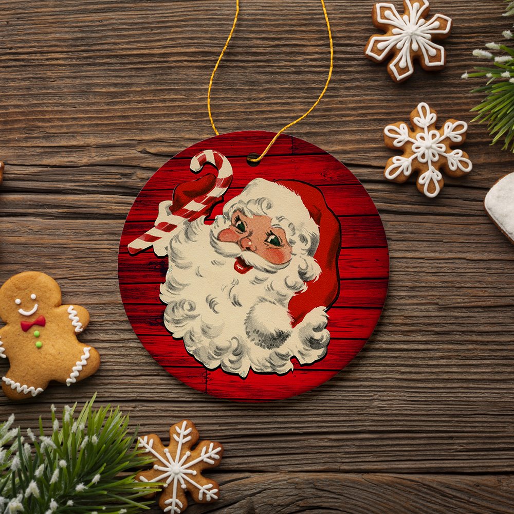Vintage Santa Claus Ornament