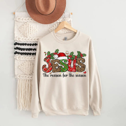 Jesus The Reason For The Season, Christmas T-shirt, Christmas For Gift, Sweatshirt Christmas, Christmas Gift