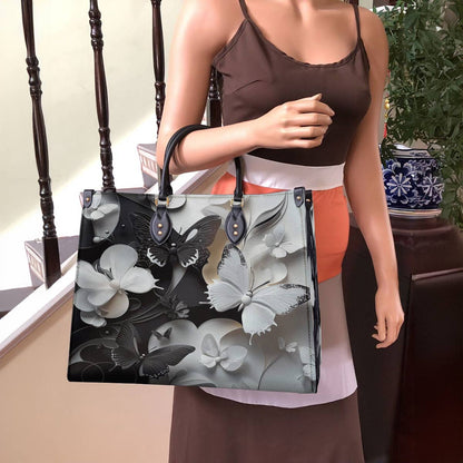 Leather Bag Monochrome Mirage