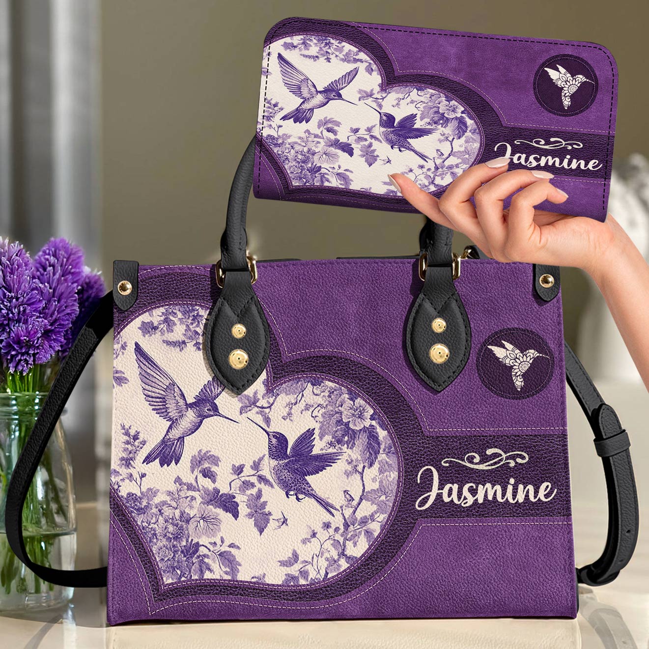 Lorva Leather Bag Personalized Humming Harmony