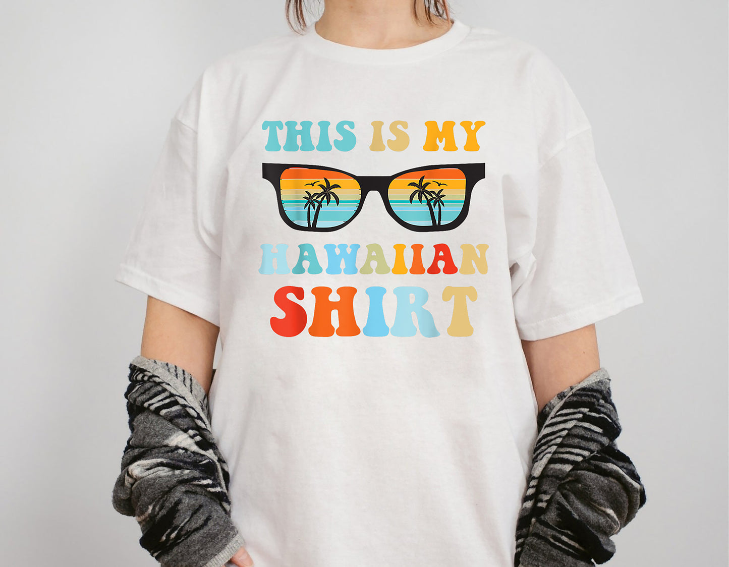 Geansaí Laethanta Saoire Teaghlaigh,Bronntanas Seo Mo Chochaill Haváí, Bronntanas Cóisir Laethanta Saoire Léinte, Léine Bronntanais Chóisir Haváí, T-Léinte Bronntanais Laethanta Saoire